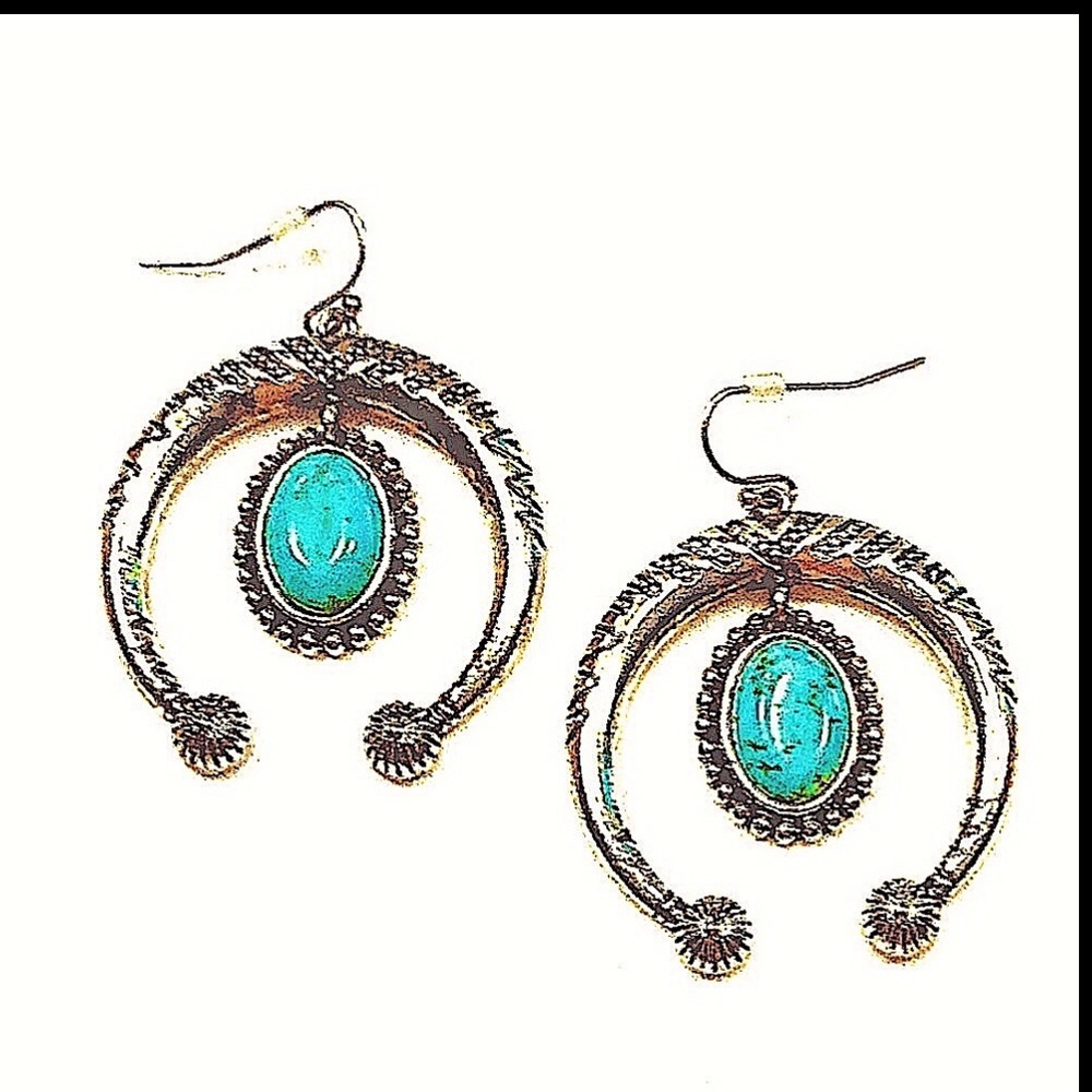 Squash Blossom Earrings on French Wires